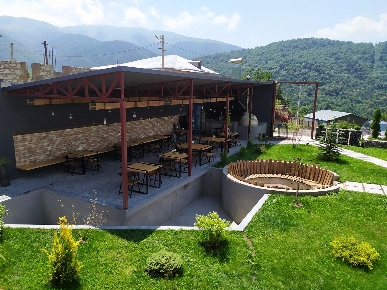 Best hotel in Dilijan Armenia HOVER boutique hotel restaurant